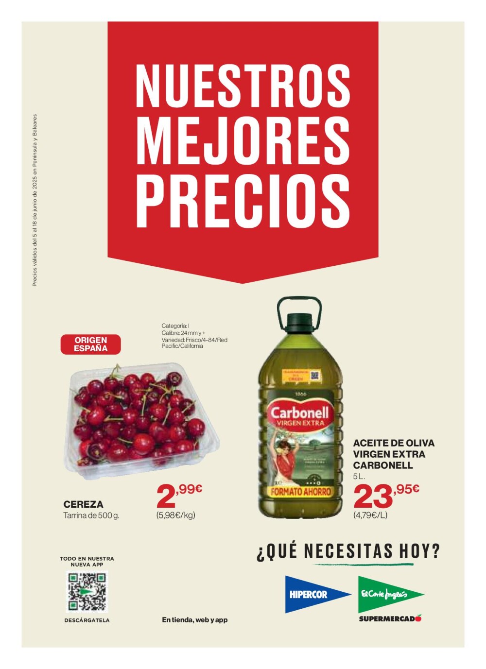 Folleto El Corte Inglés