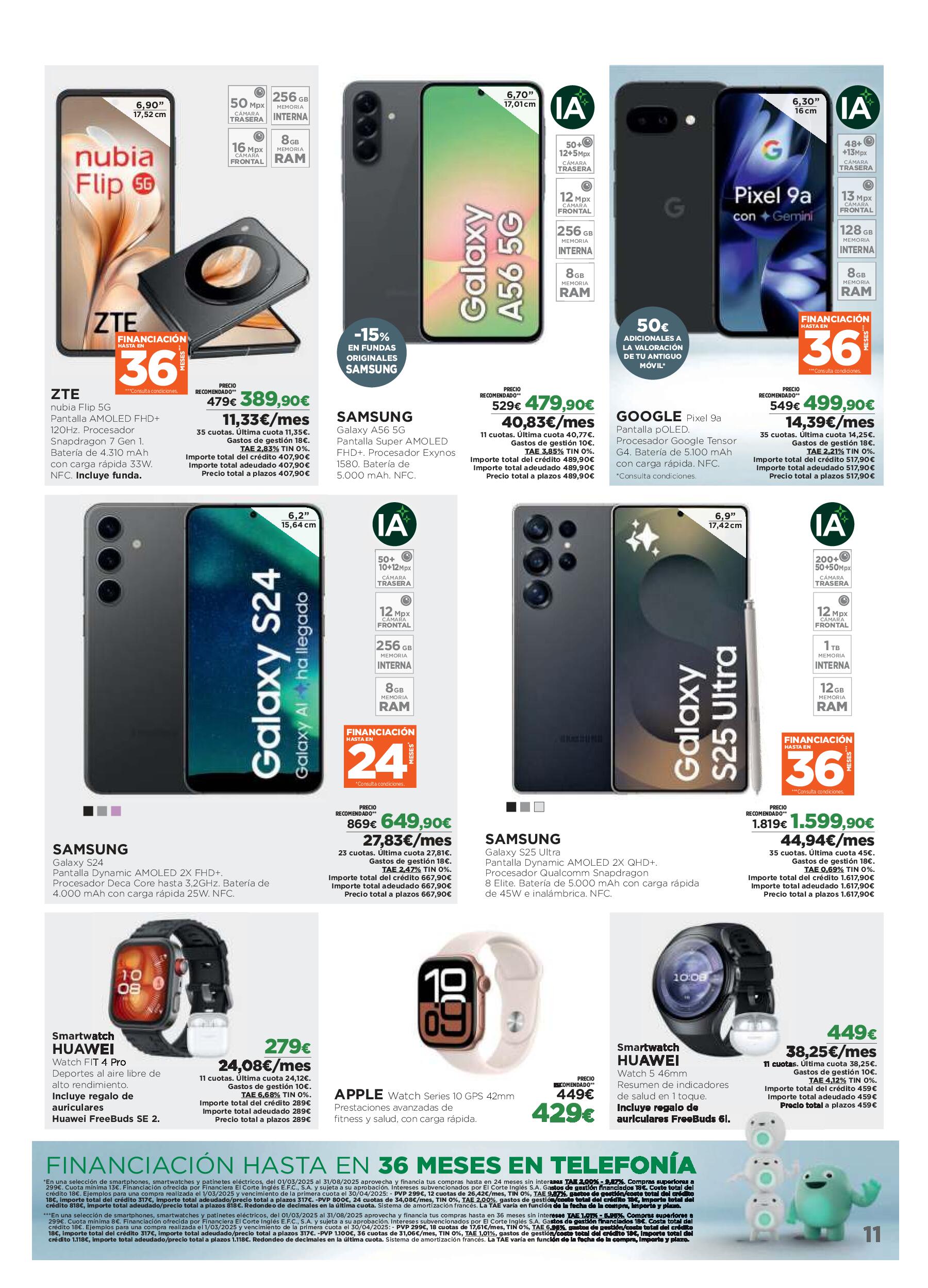 Los tecnoprecios El Corte Inglés. Página 11