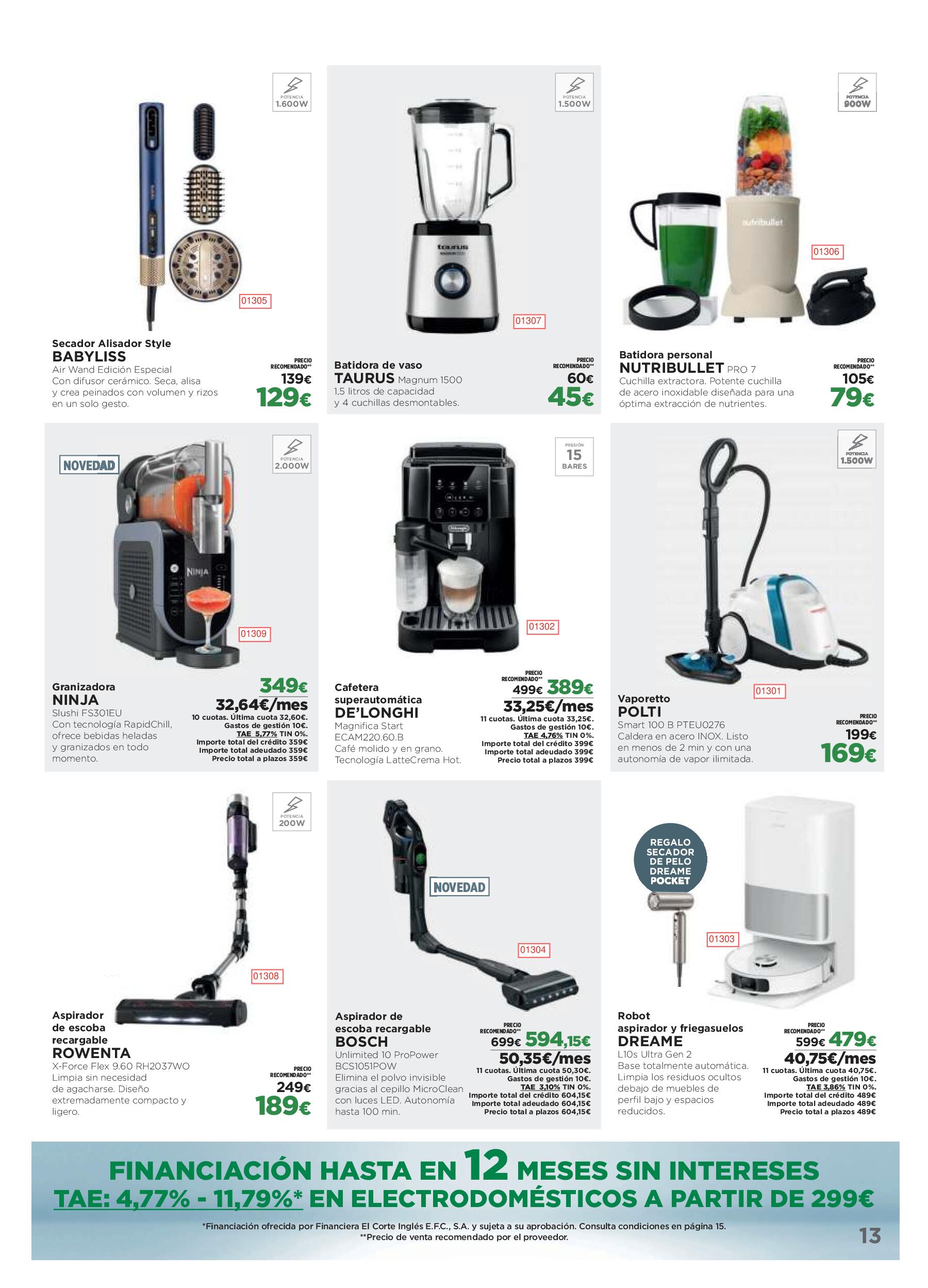 Los tecnoprecios El Corte Inglés. Página 13