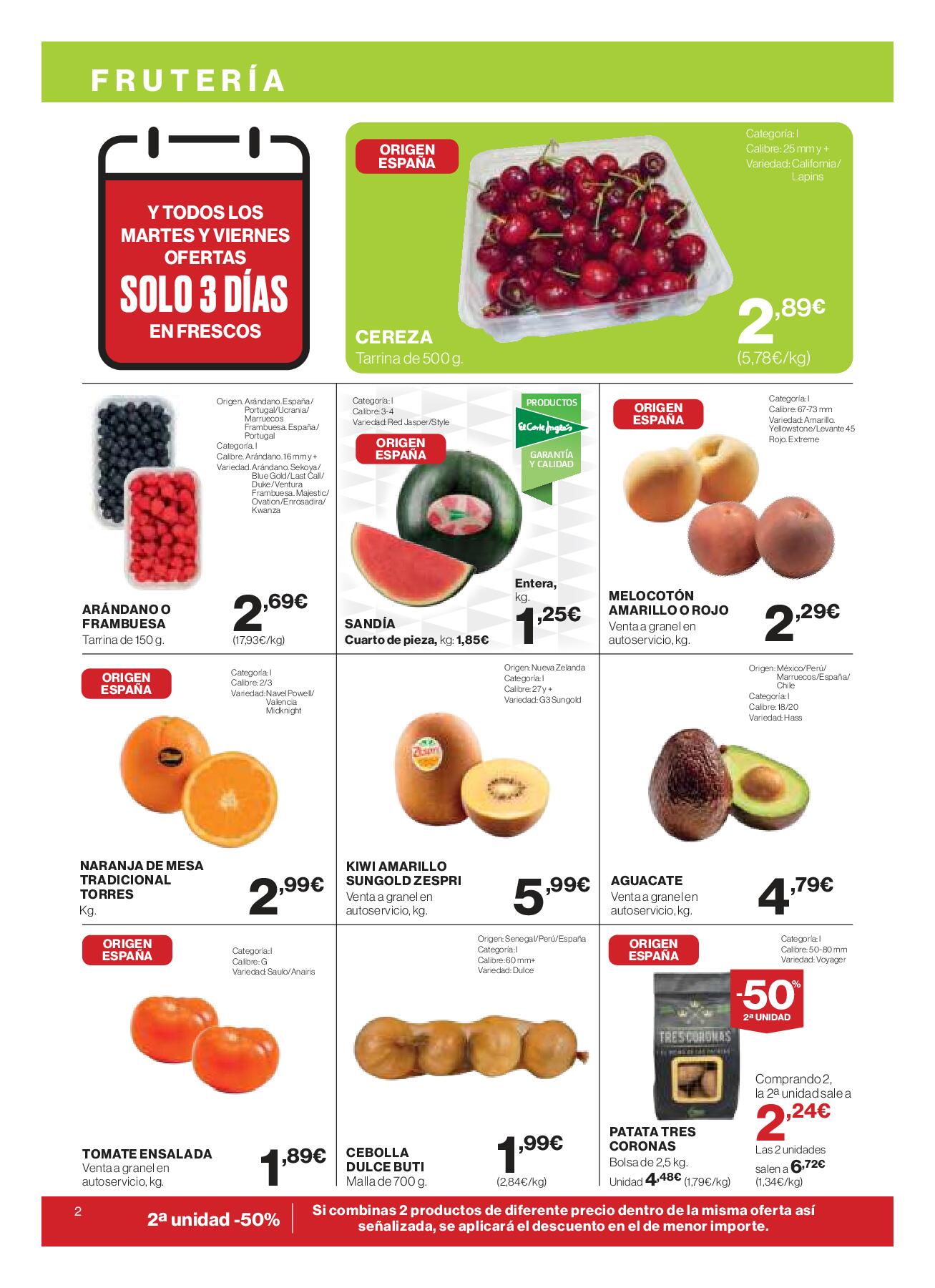 Nuestros mejores precios El Corte Inglés. Página 02
