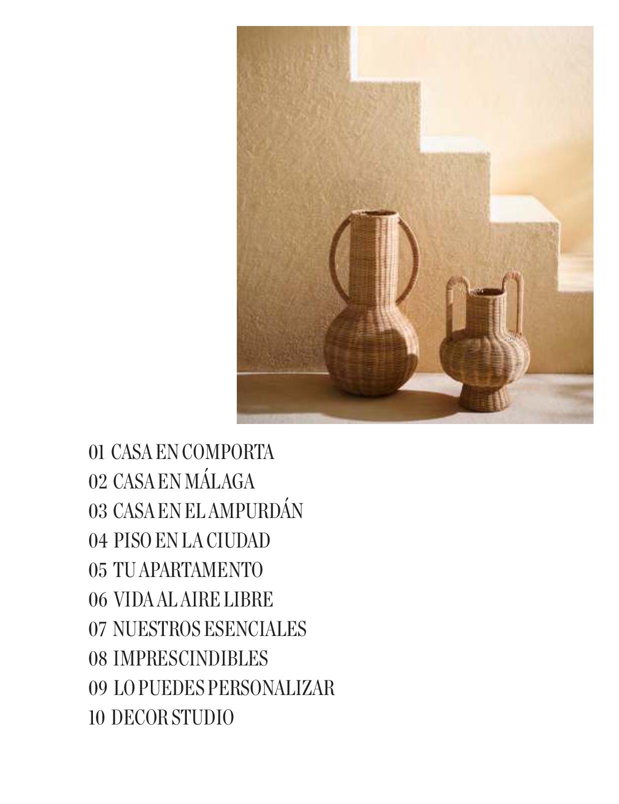 Nueva colección de muebles, decoración y vida al aire libre 2025 El Corte Inglés. Página 05