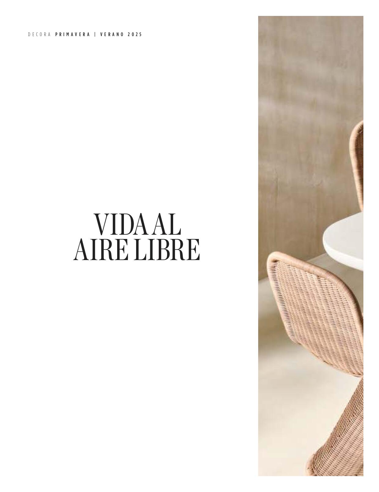Nueva colección de muebles, decoración y vida al aire libre 2025 El Corte Inglés. Página 120