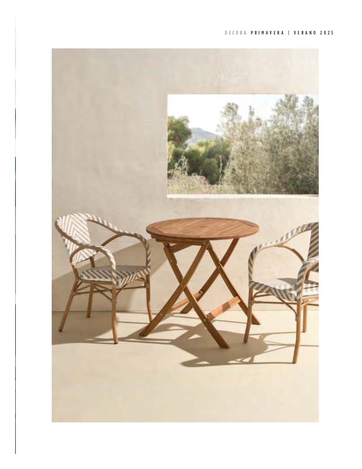 Nueva colección de muebles, decoración y vida al aire libre 2025 El Corte Inglés. Página 123