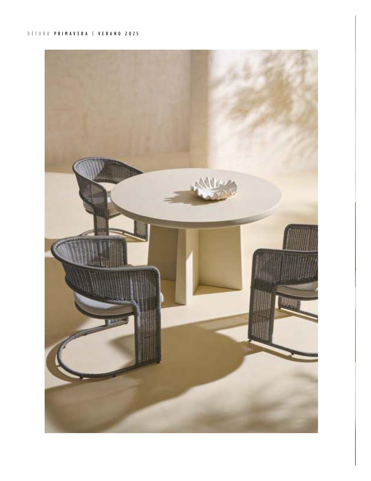 Nueva colección de muebles, decoración y vida al aire libre 2025 El Corte Inglés. Página 126