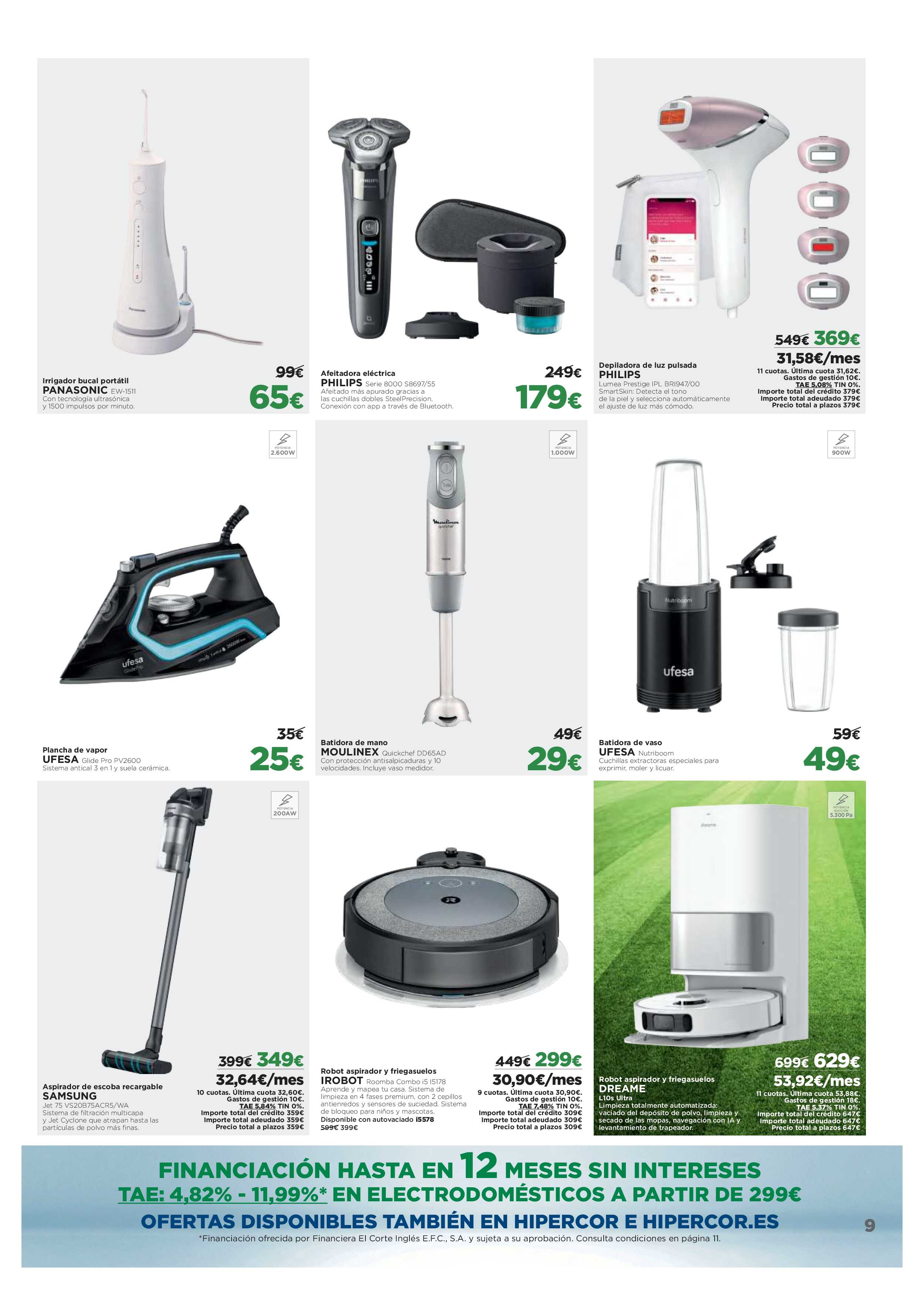 Ofertas electrónica El Corte Inglés. Página 09