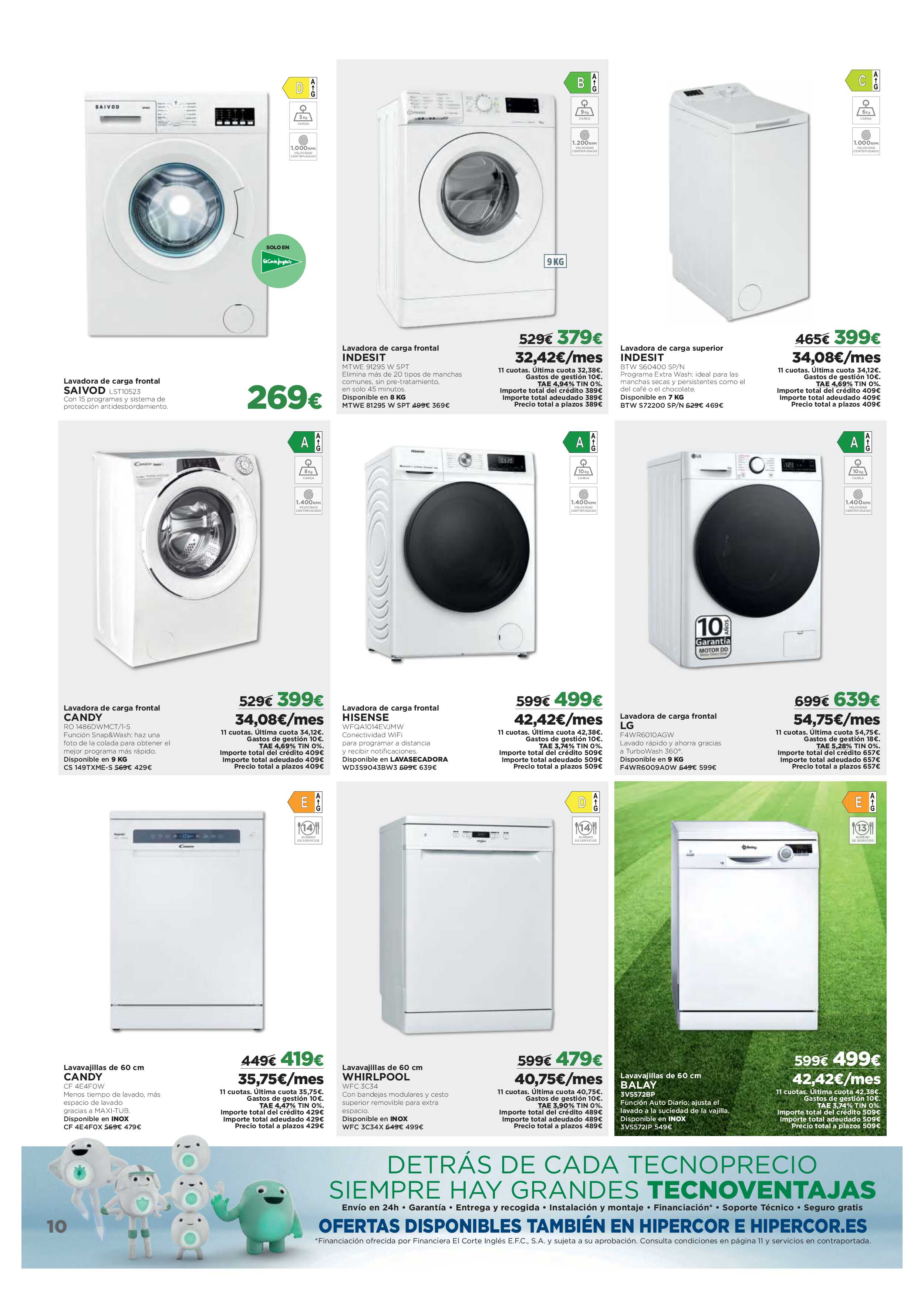 Ofertas electrónica El Corte Inglés. Página 10