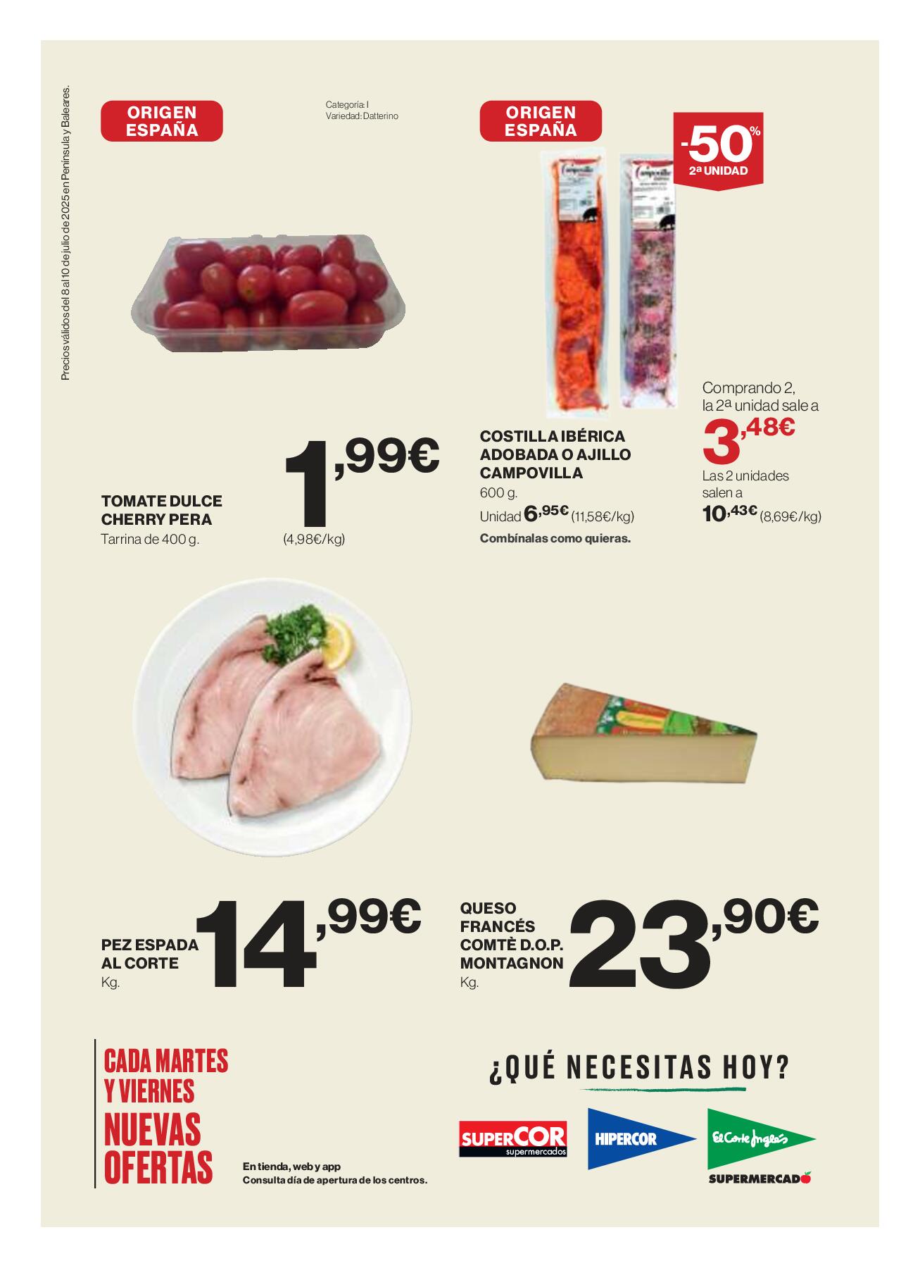 Solo 3 días El Corte Inglés. Página 02