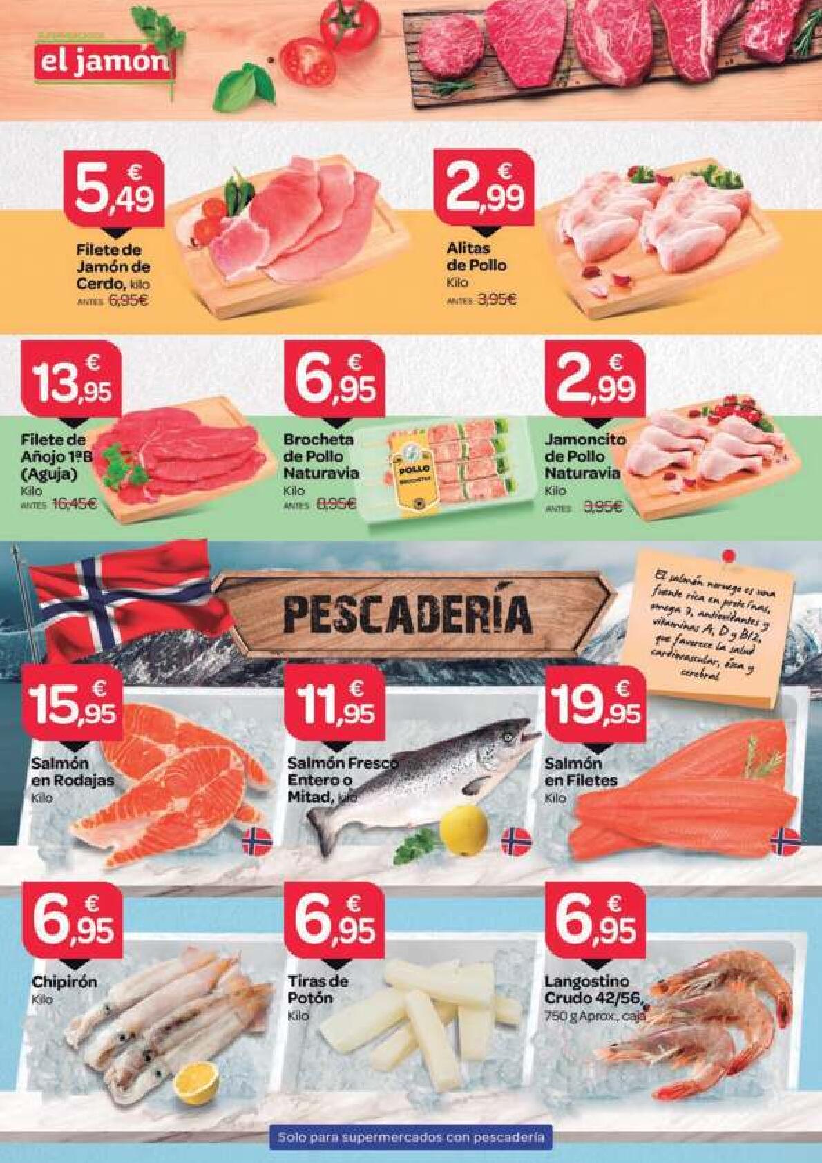 Ofertas del 26 de junio al 30 de julio El Jamón. Página 02