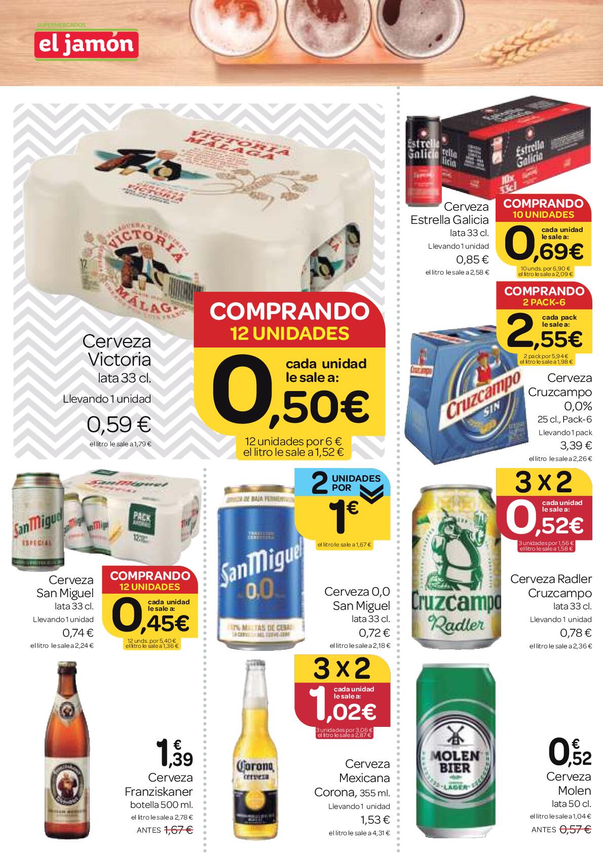 Ofertas del 26 de junio al 30 de julio El Jamón. Página 06