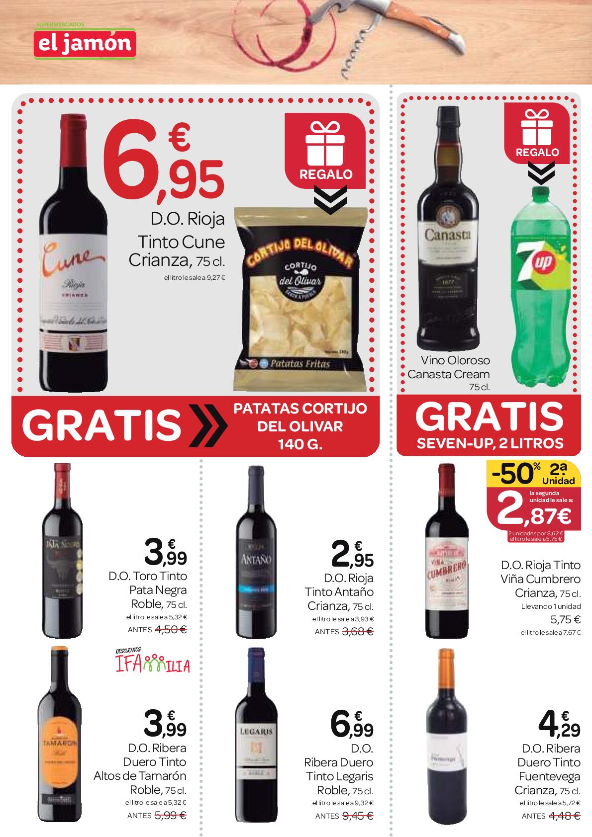 Ofertas del 26 de junio al 30 de julio El Jamón. Página 10