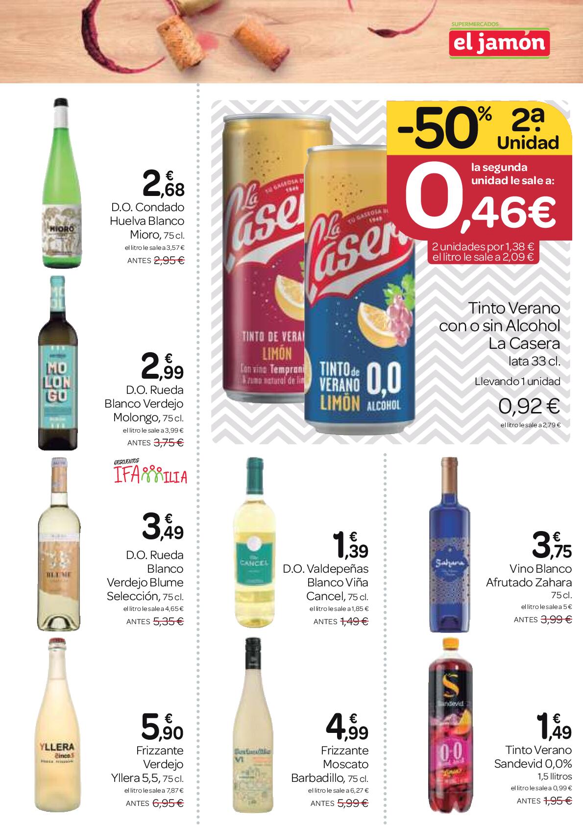 Ofertas del 26 de junio al 30 de julio El Jamón. Página 11