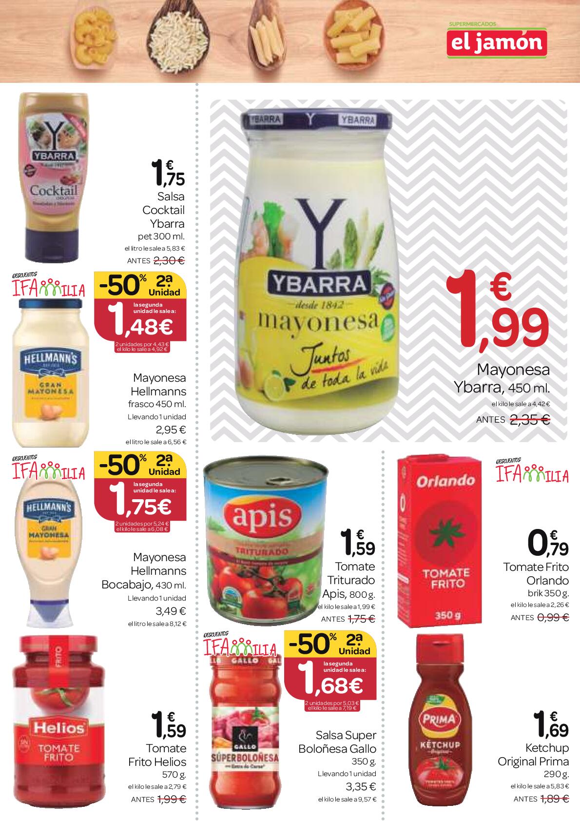 Ofertas del 26 de junio al 30 de julio El Jamón. Página 15
