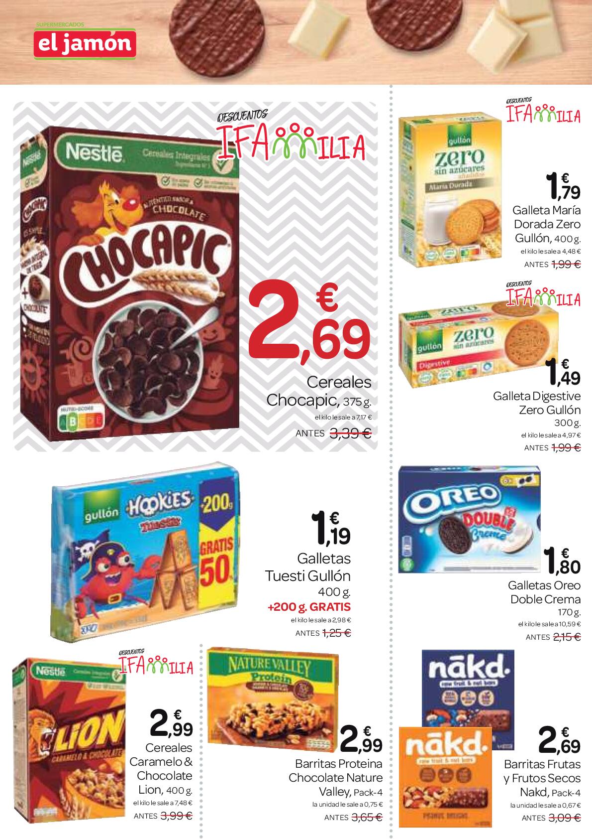 Ofertas del 26 de junio al 30 de julio El Jamón. Página 20