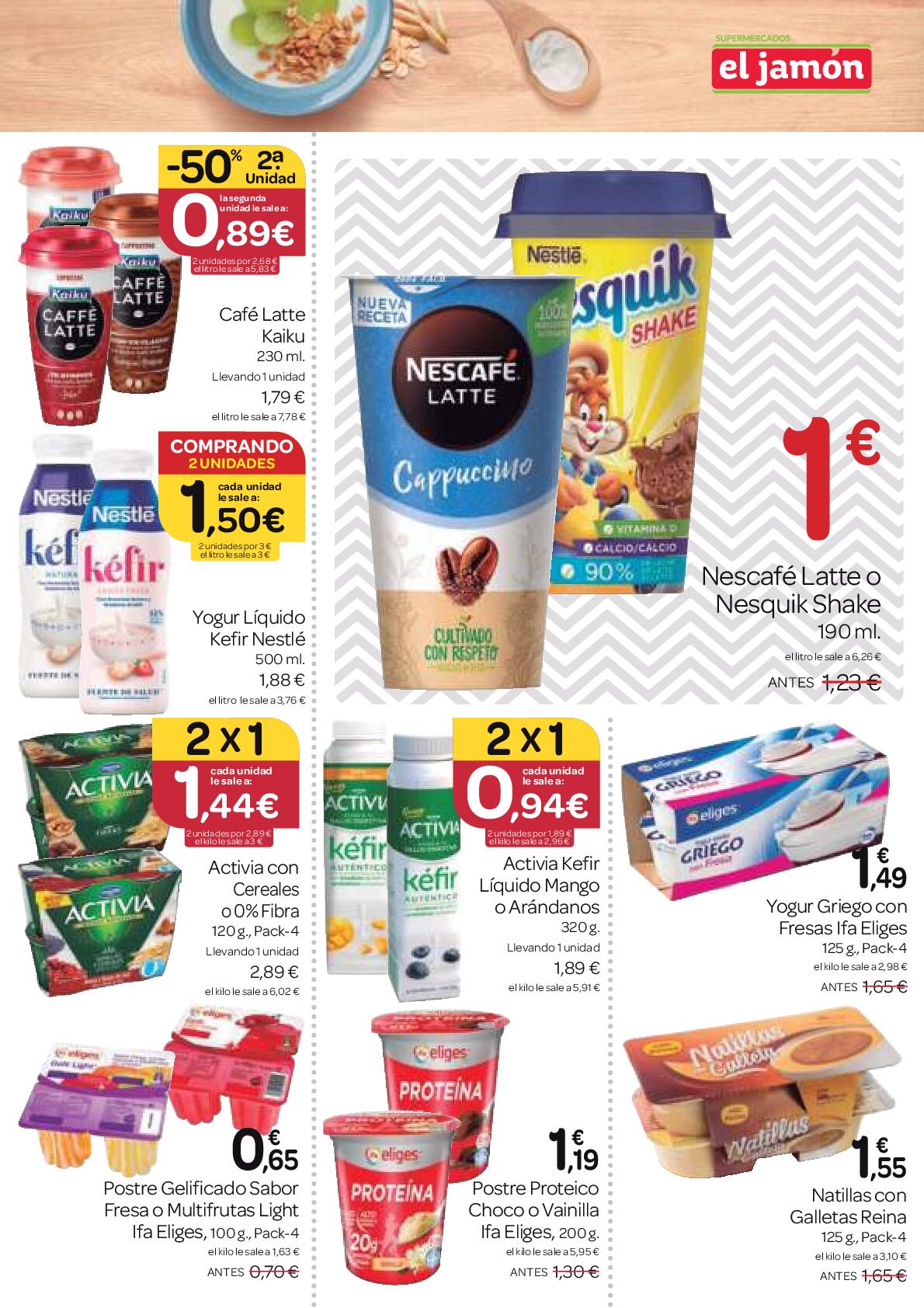 Ofertas del 26 de junio al 30 de julio El Jamón. Página 27