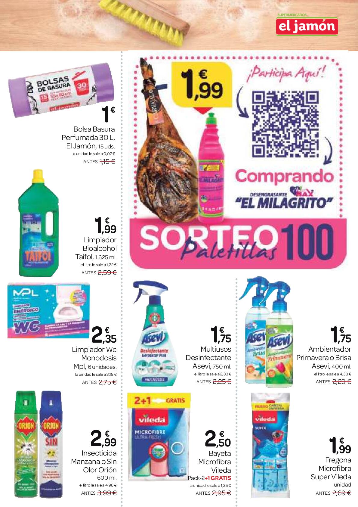 Ofertas del 26 de junio al 30 de julio El Jamón. Página 31