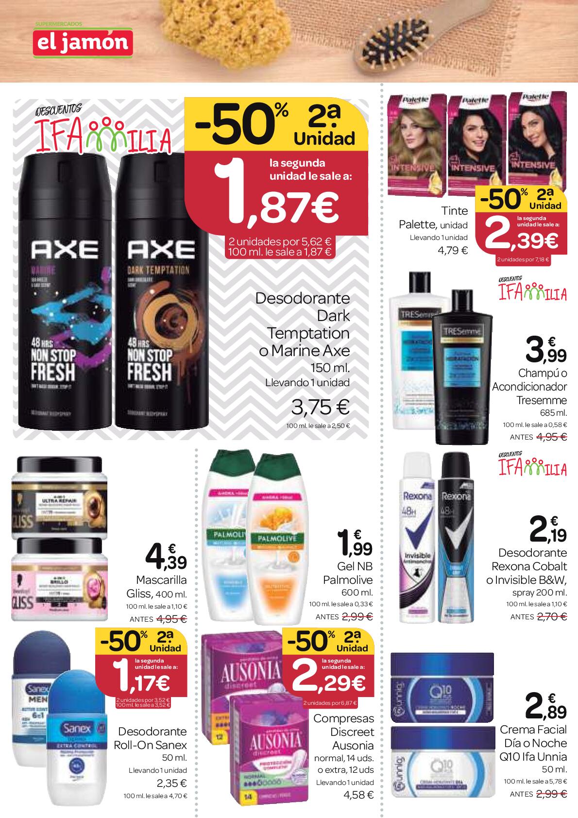 Ofertas del 26 de junio al 30 de julio El Jamón. Página 34
