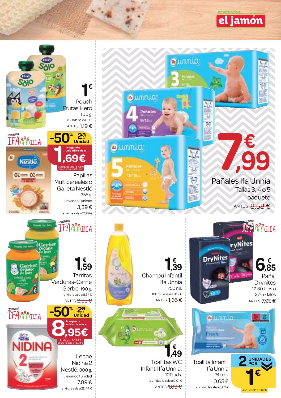Ofertas del 26 de junio al 30 de julio El Jamón. Página 35
