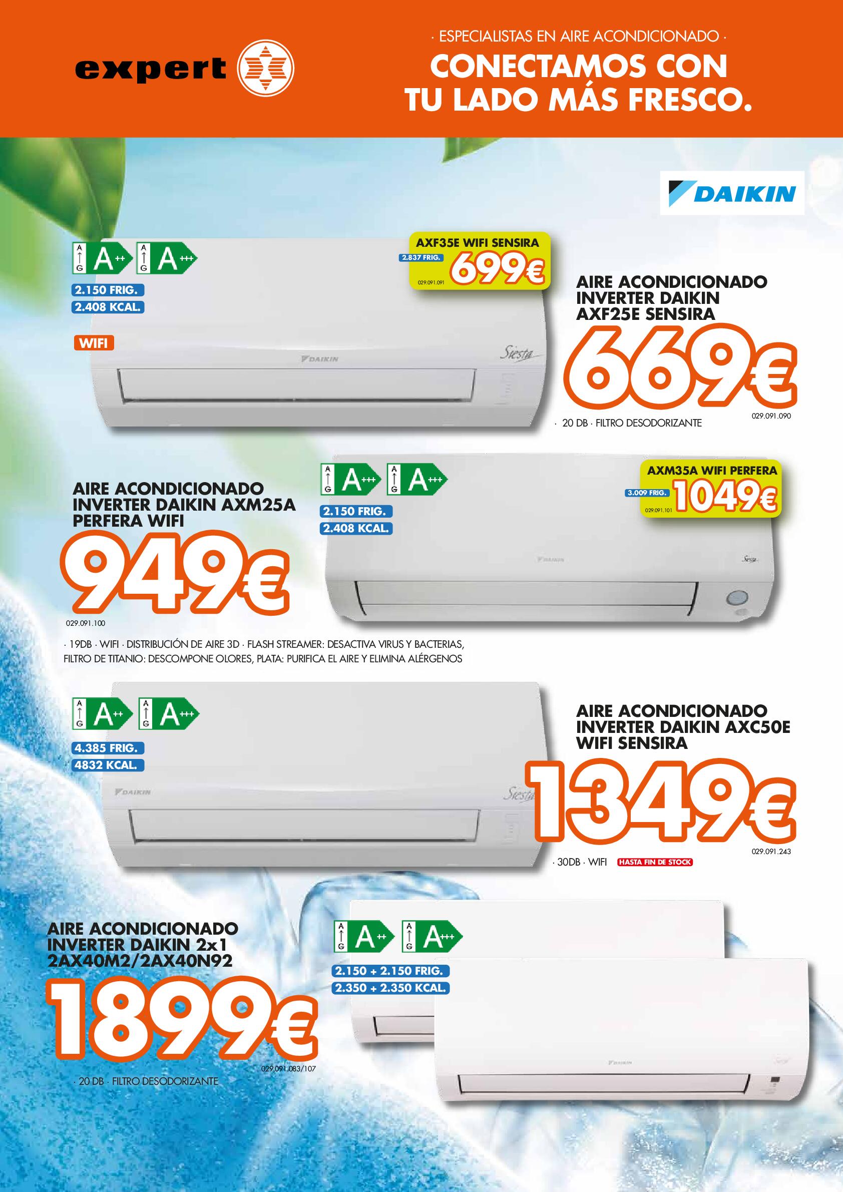 Conectamos con tu lado más fresco Expert. Página 02