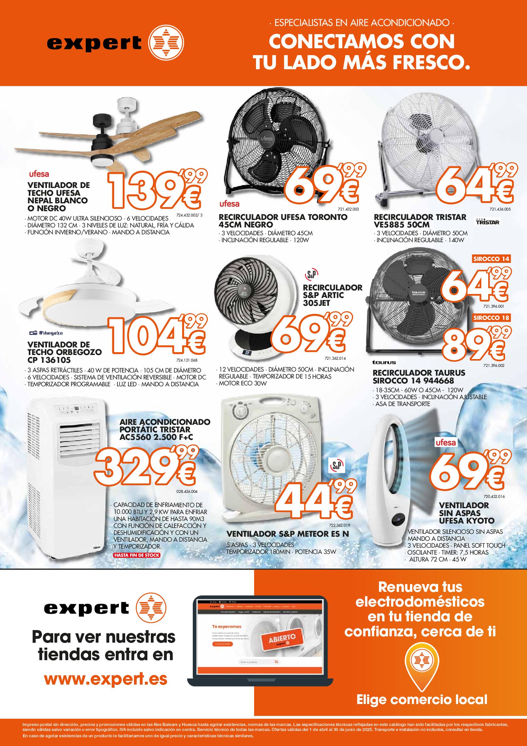 Conectamos con tu lado más fresco Expert. Página 08