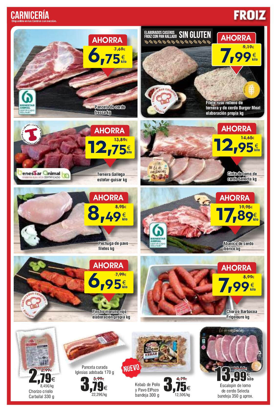 Calidad al mejor precio Froiz. Página 03
