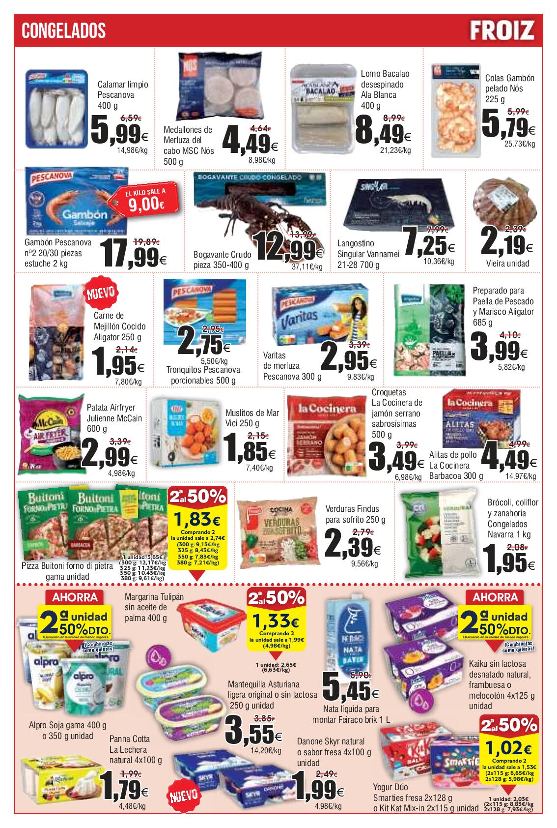 Calidad al mejor precio Froiz. Página 04