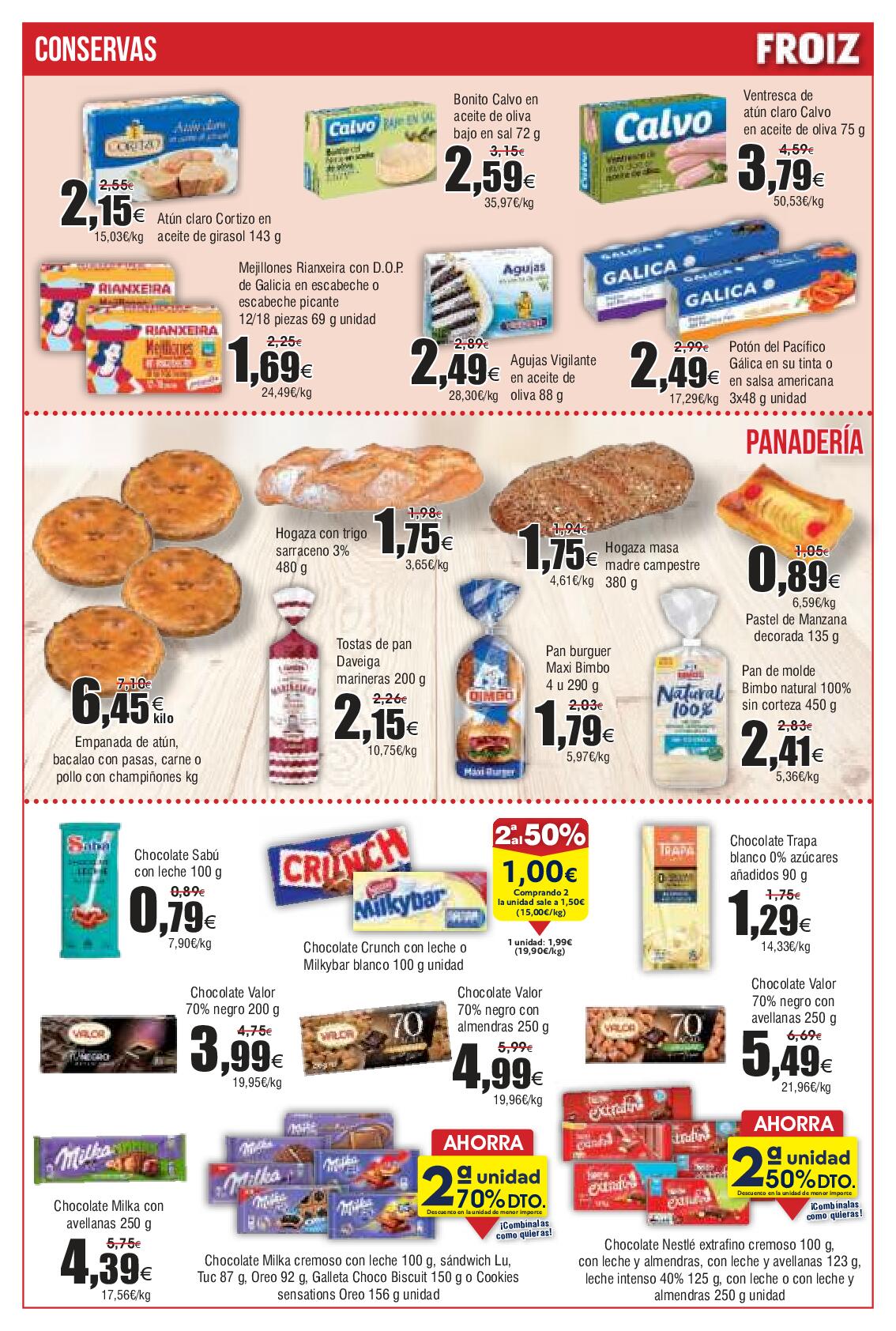 Calidad al mejor precio Froiz. Página 09