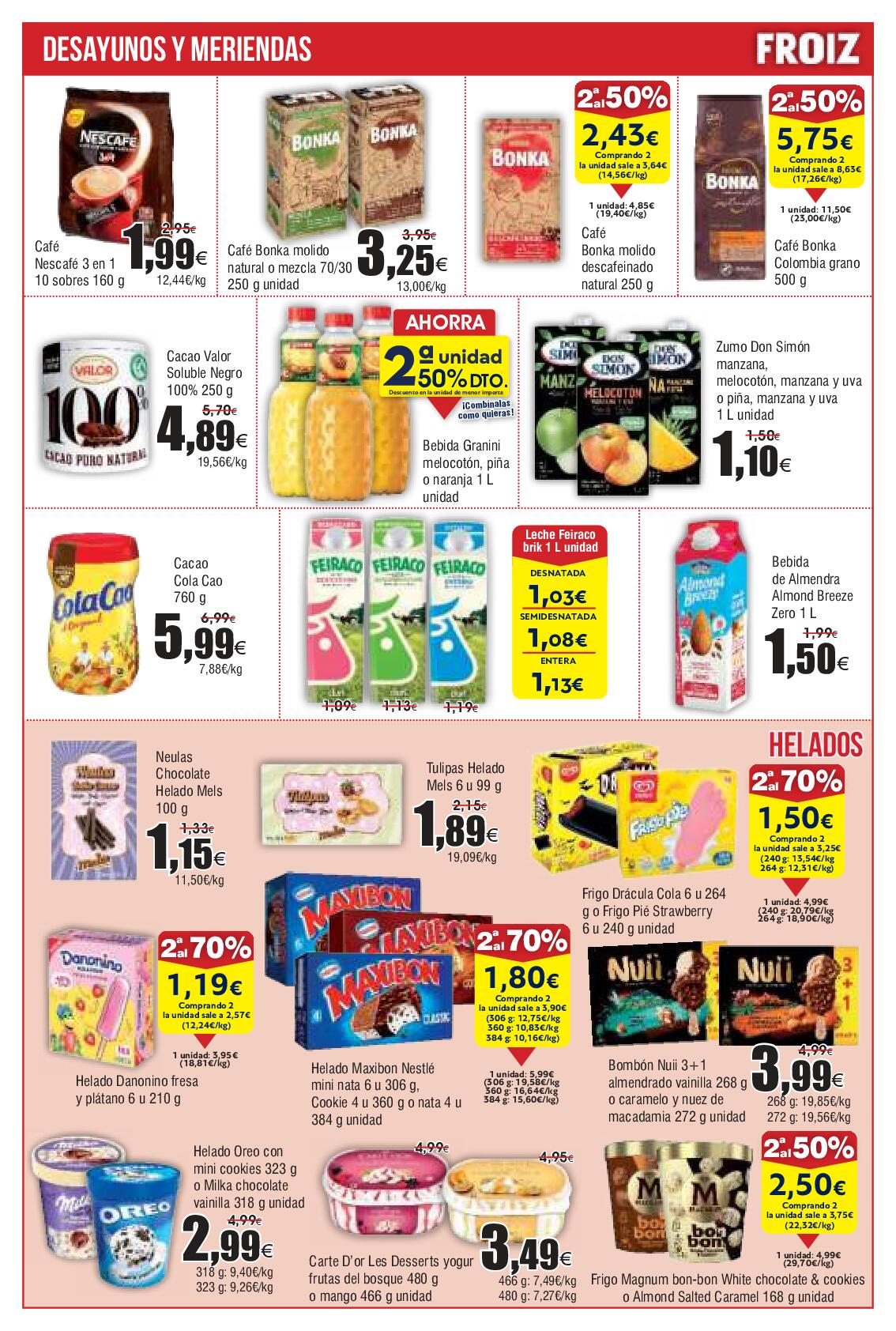 Calidad al mejor precio Froiz. Página 11