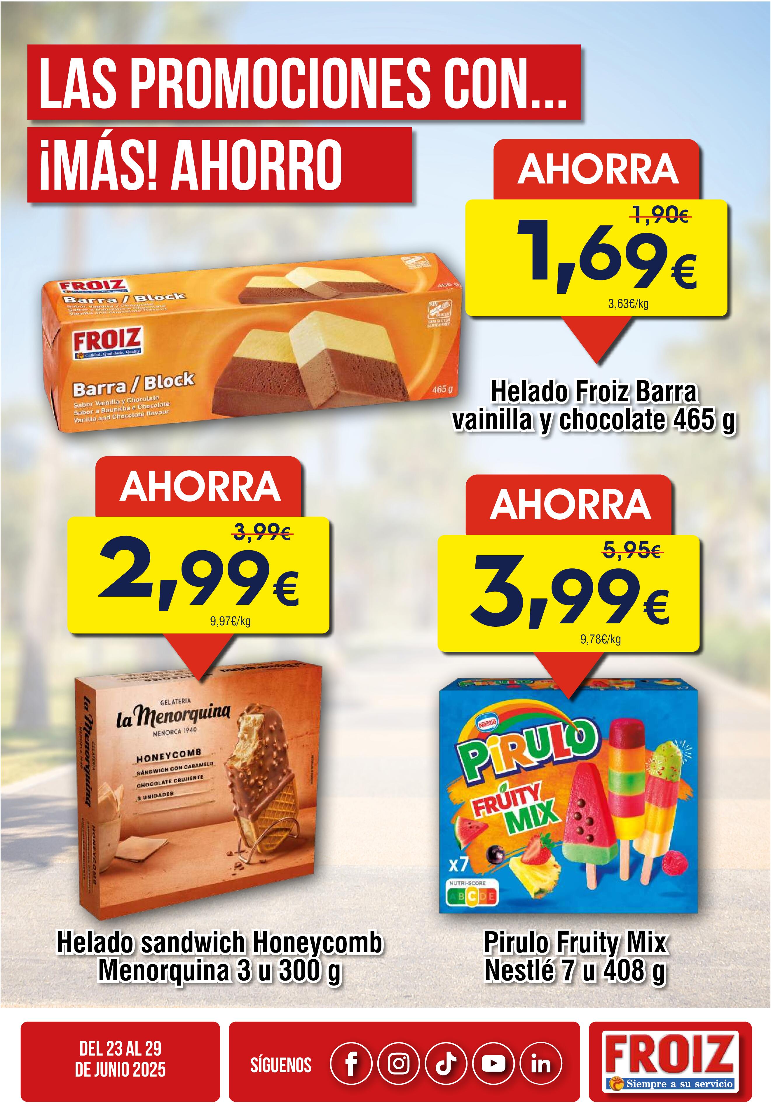Las promociones con más ahorro Froiz. Página 04