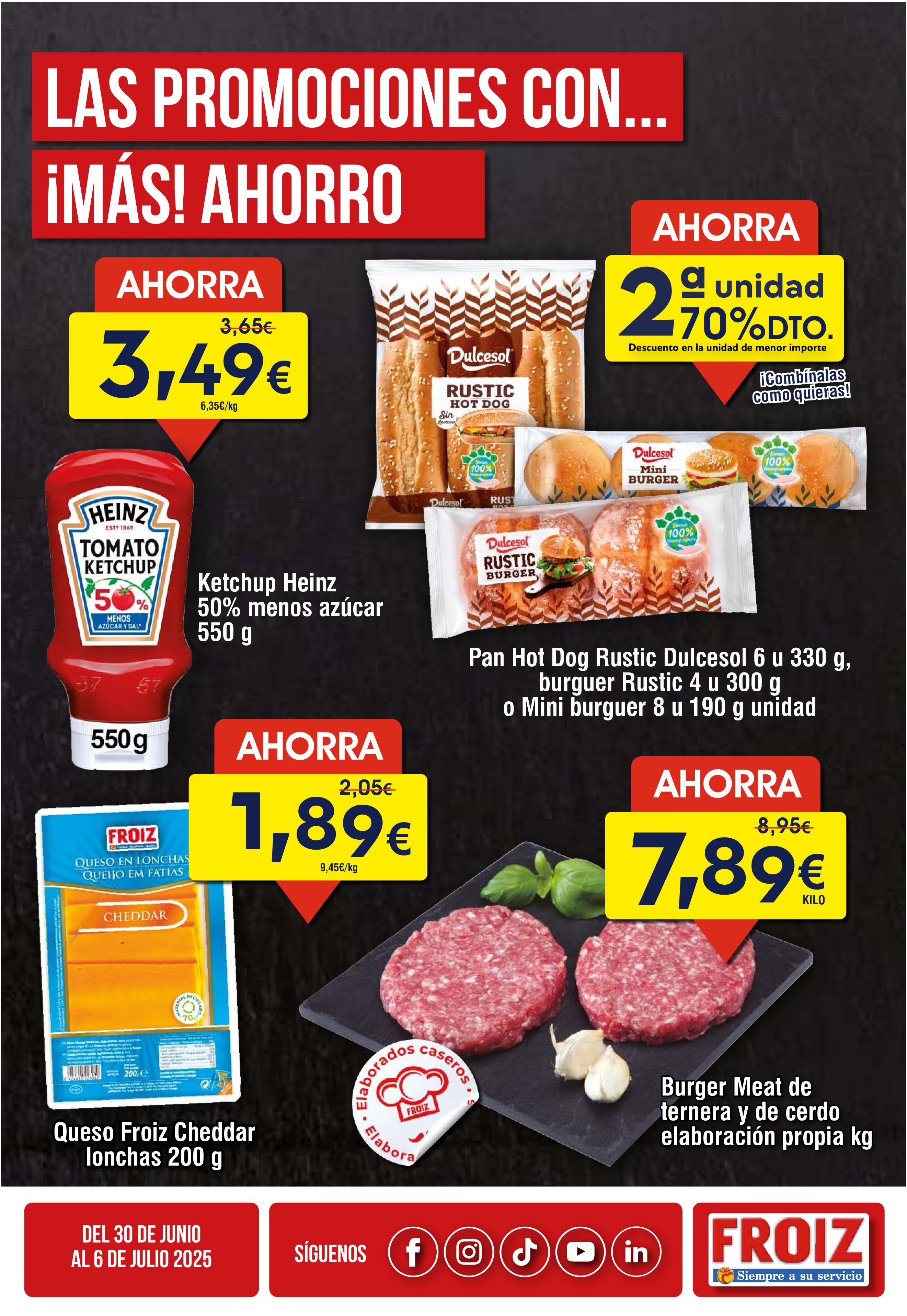 Las promociones con más ahorro Froiz. Página 03