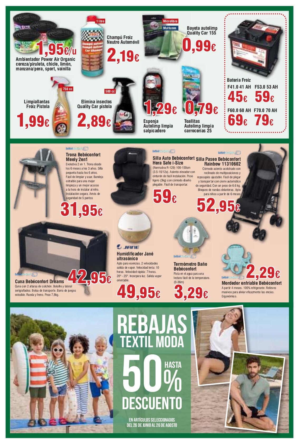 Ofertas del 26 de junio al 28 de julio Froiz. Página 11