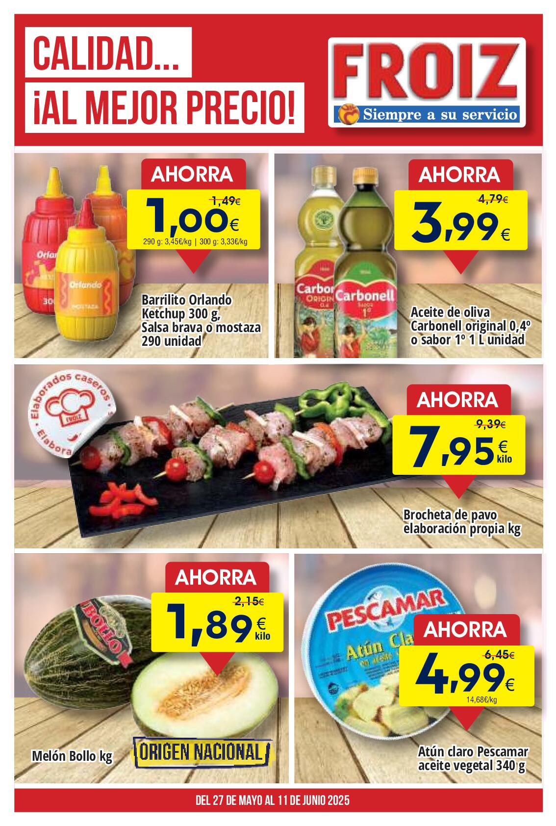 Promociones supermercados Froiz. Página 01