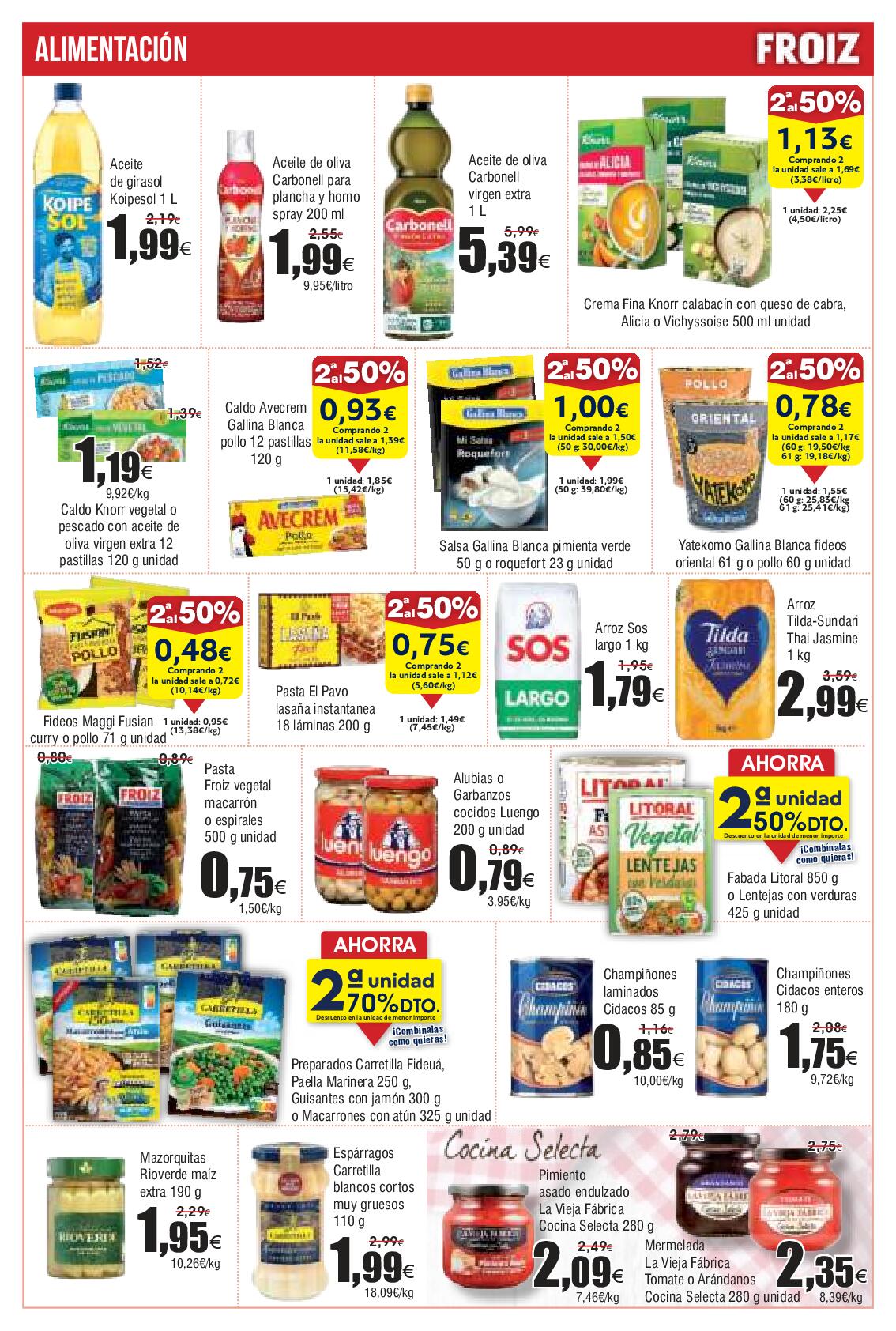 Promociones supermercados Froiz. Página 08