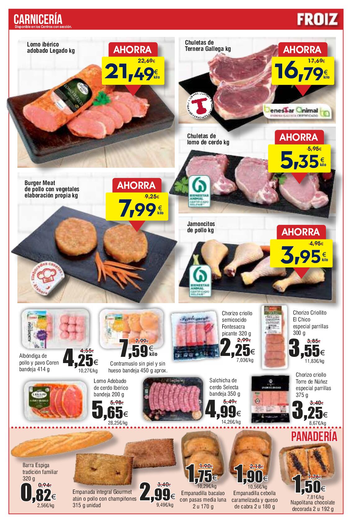 Súper Froiz. Calidad al mejor precio Froiz. Página 03