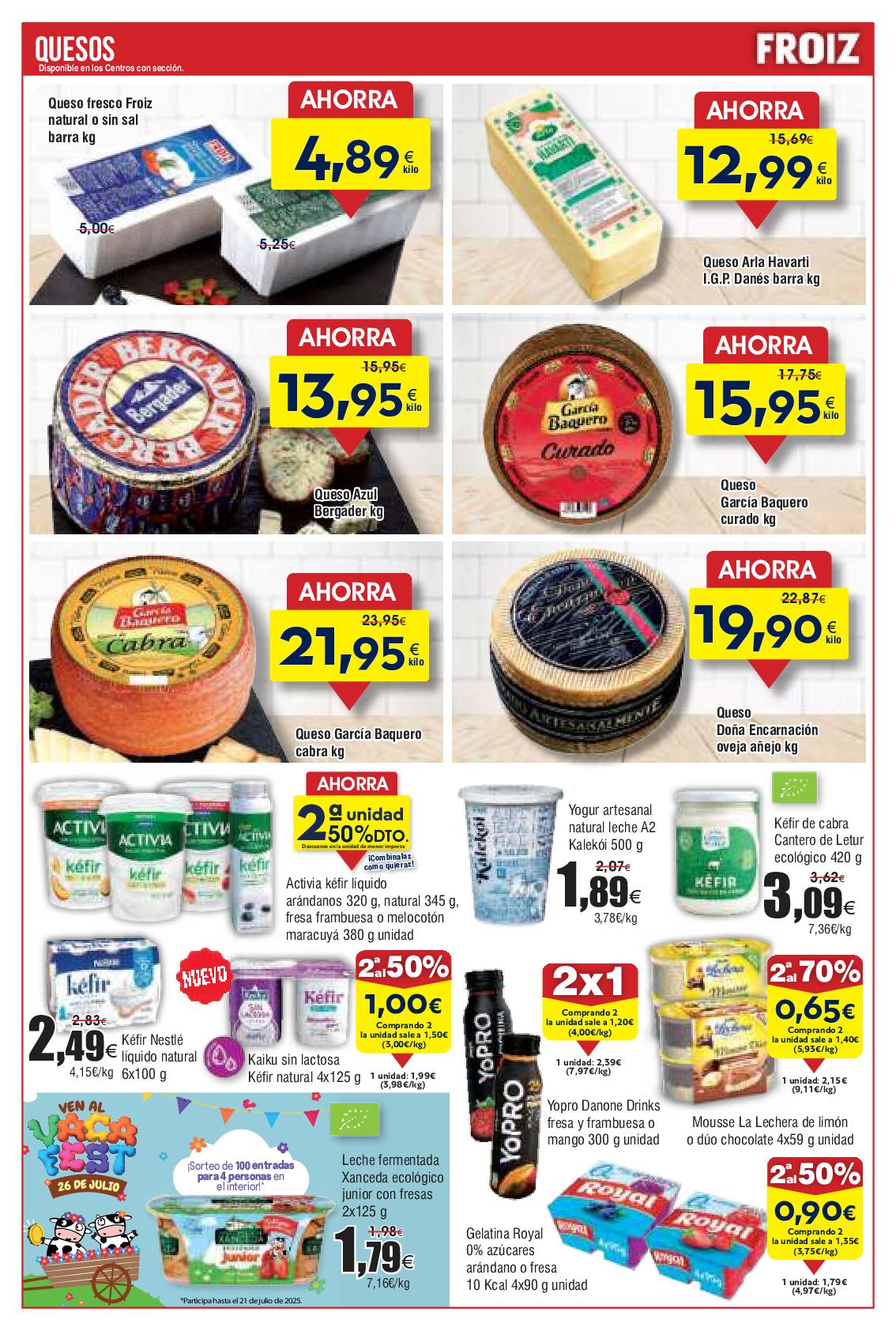 Súper Froiz. Calidad al mejor precio Froiz. Página 07