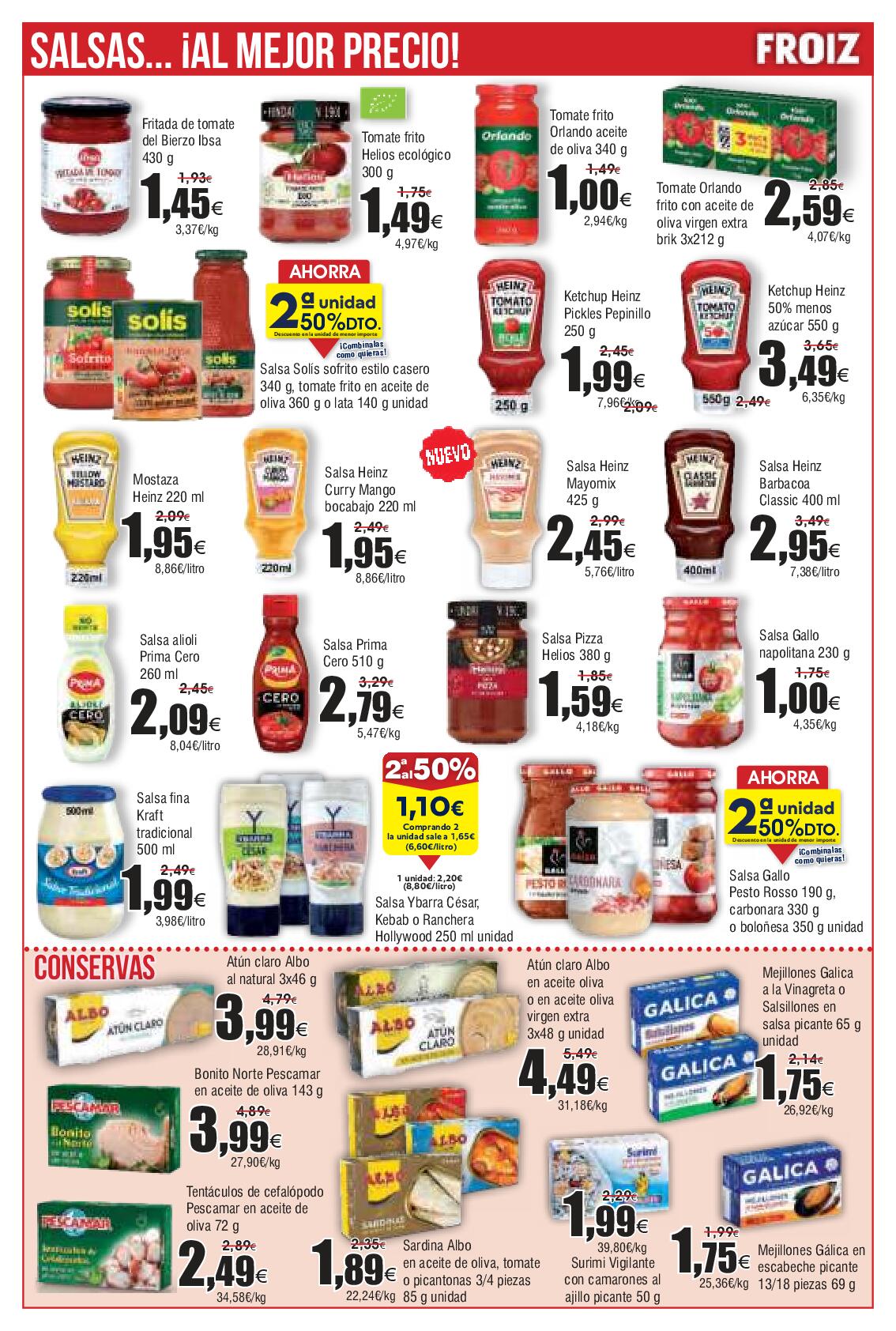 Súper Froiz. Calidad al mejor precio Froiz. Página 10