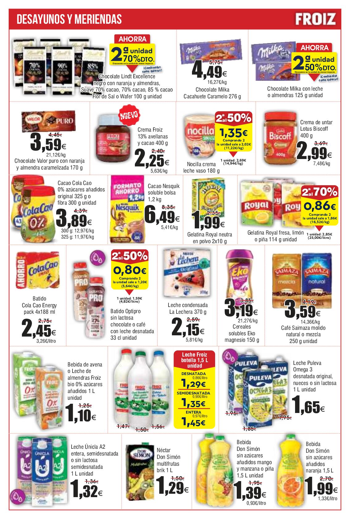 Súper Froiz. Calidad al mejor precio Froiz. Página 12