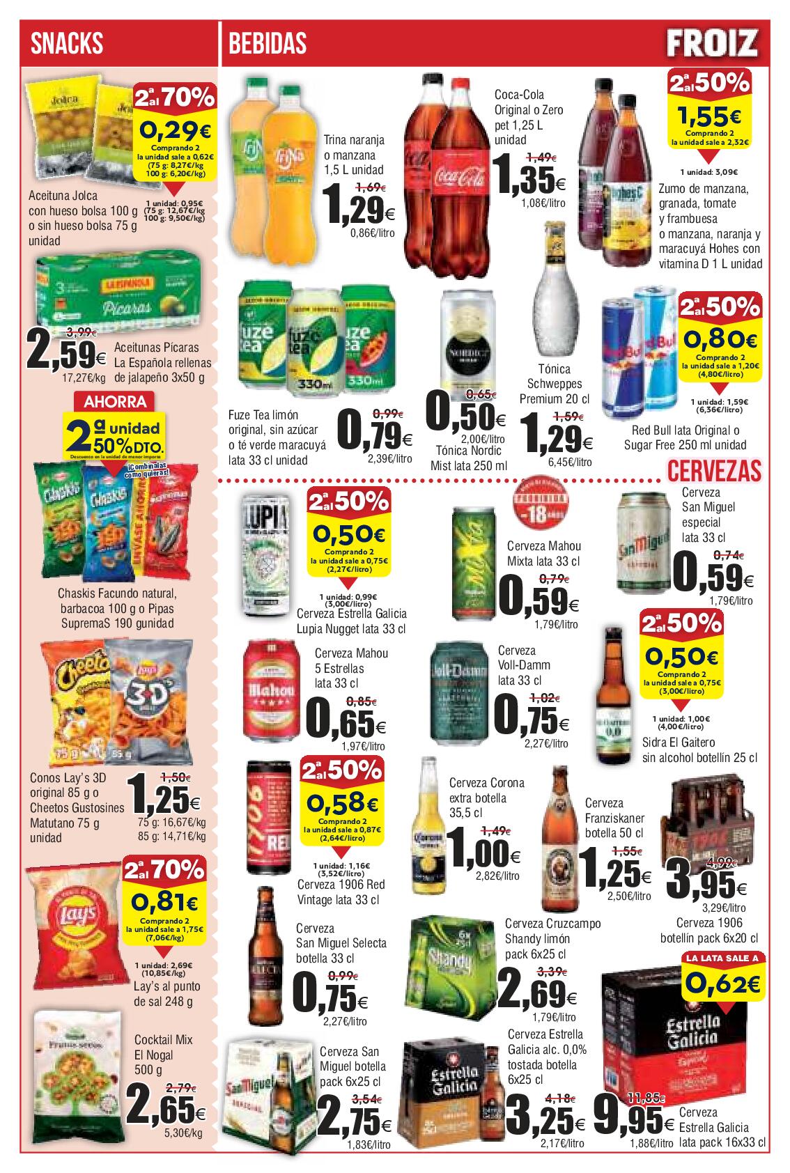 Súper Froiz. Calidad al mejor precio Froiz. Página 16