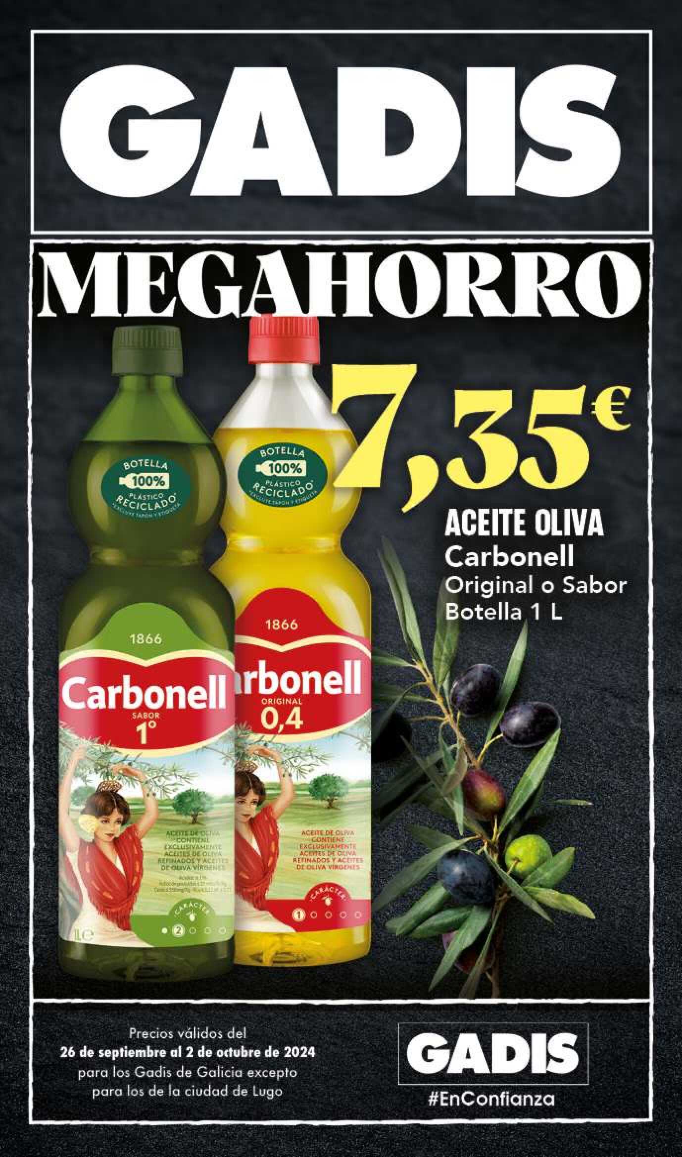 Folleto semanal Gadis. Página 01