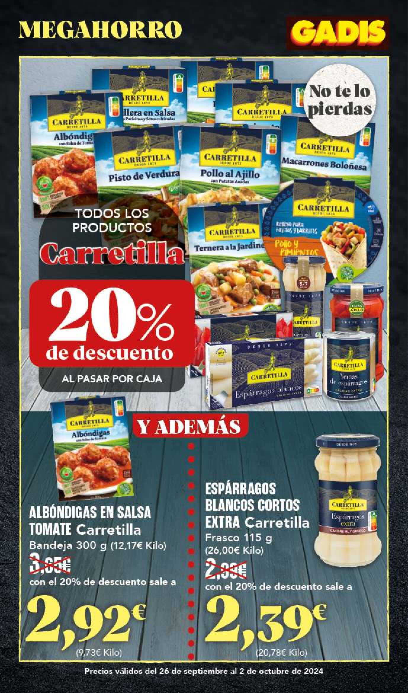 Folleto semanal Gadis. Página 16