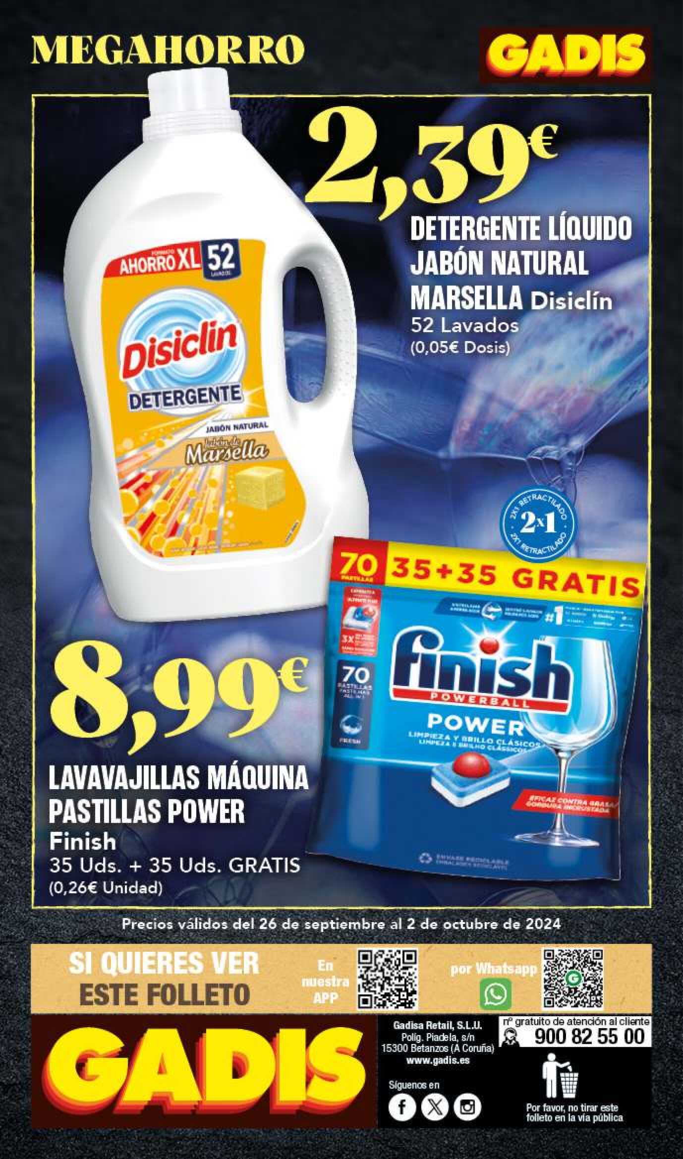Folleto semanal Gadis. Página 24