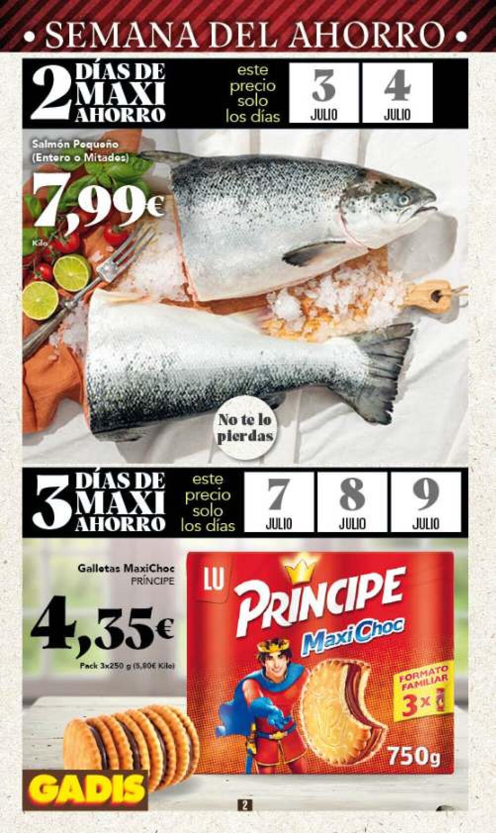 Ofertas semanales Gadis. Página 02