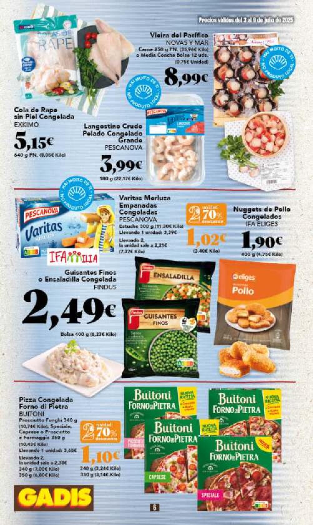 Ofertas semanales Gadis. Página 06