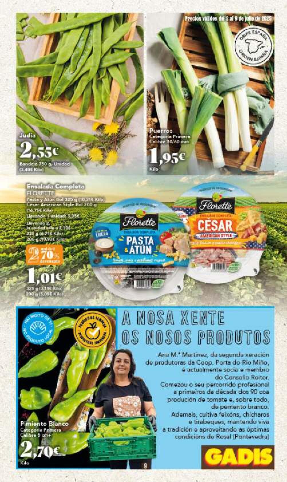Ofertas semanales Gadis. Página 09