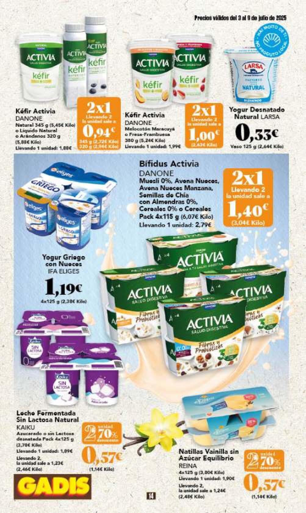 Ofertas semanales Gadis. Página 14