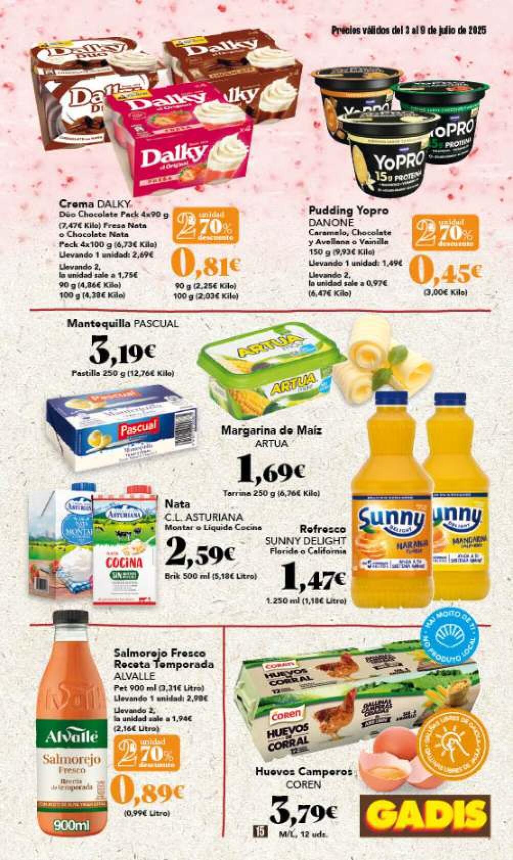 Ofertas semanales Gadis. Página 15