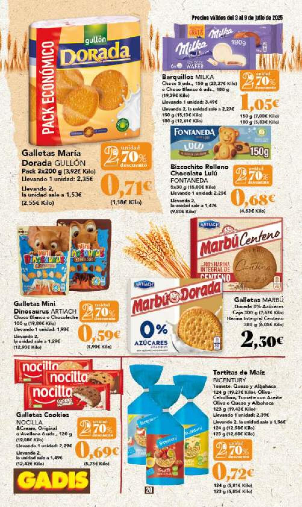 Ofertas semanales Gadis. Página 20