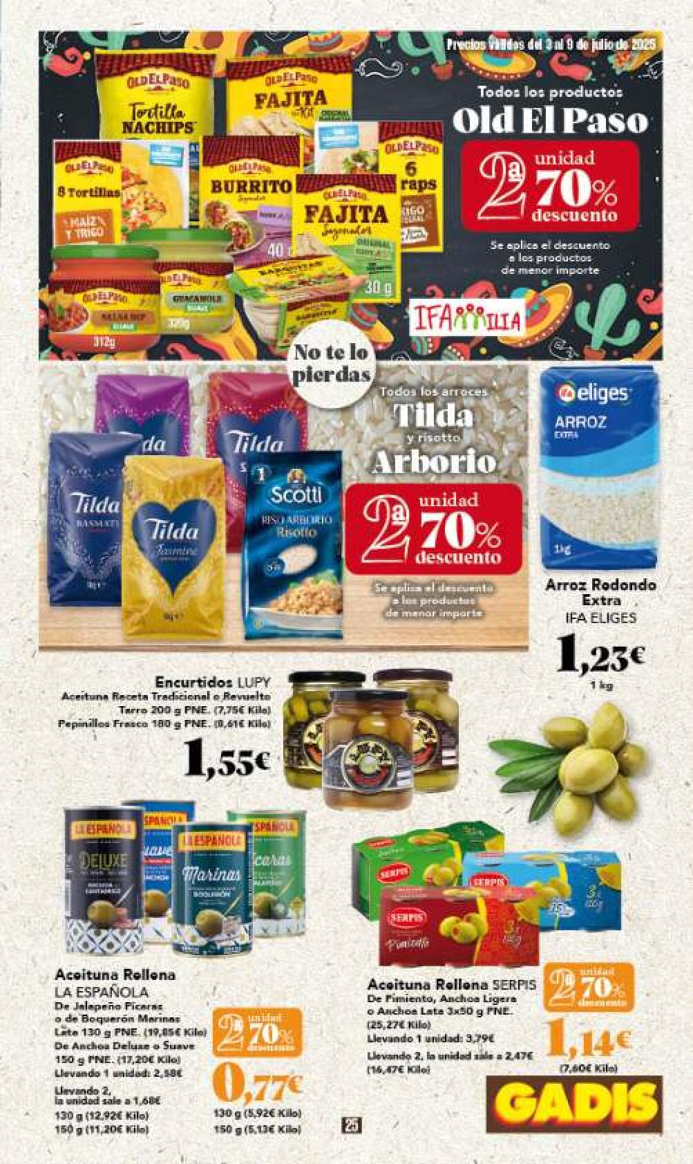Ofertas semanales Gadis. Página 25