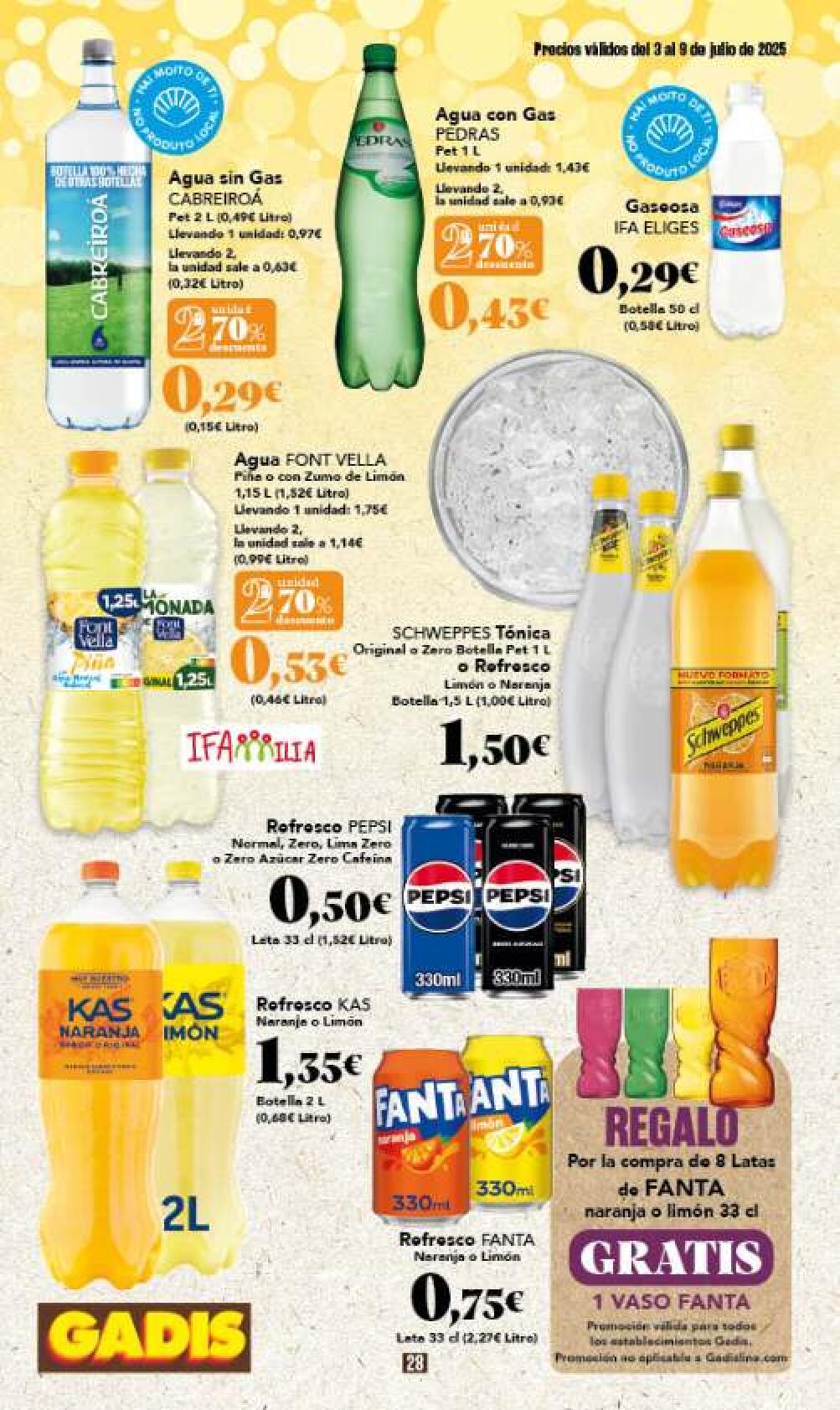 Ofertas semanales Gadis. Página 28