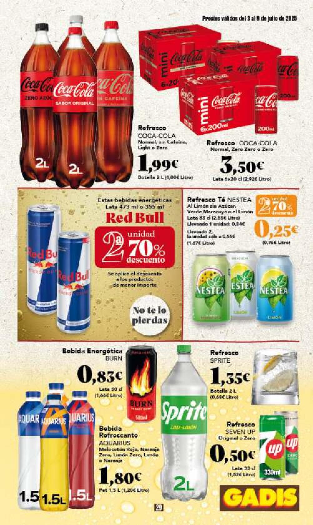 Ofertas semanales Gadis. Página 29