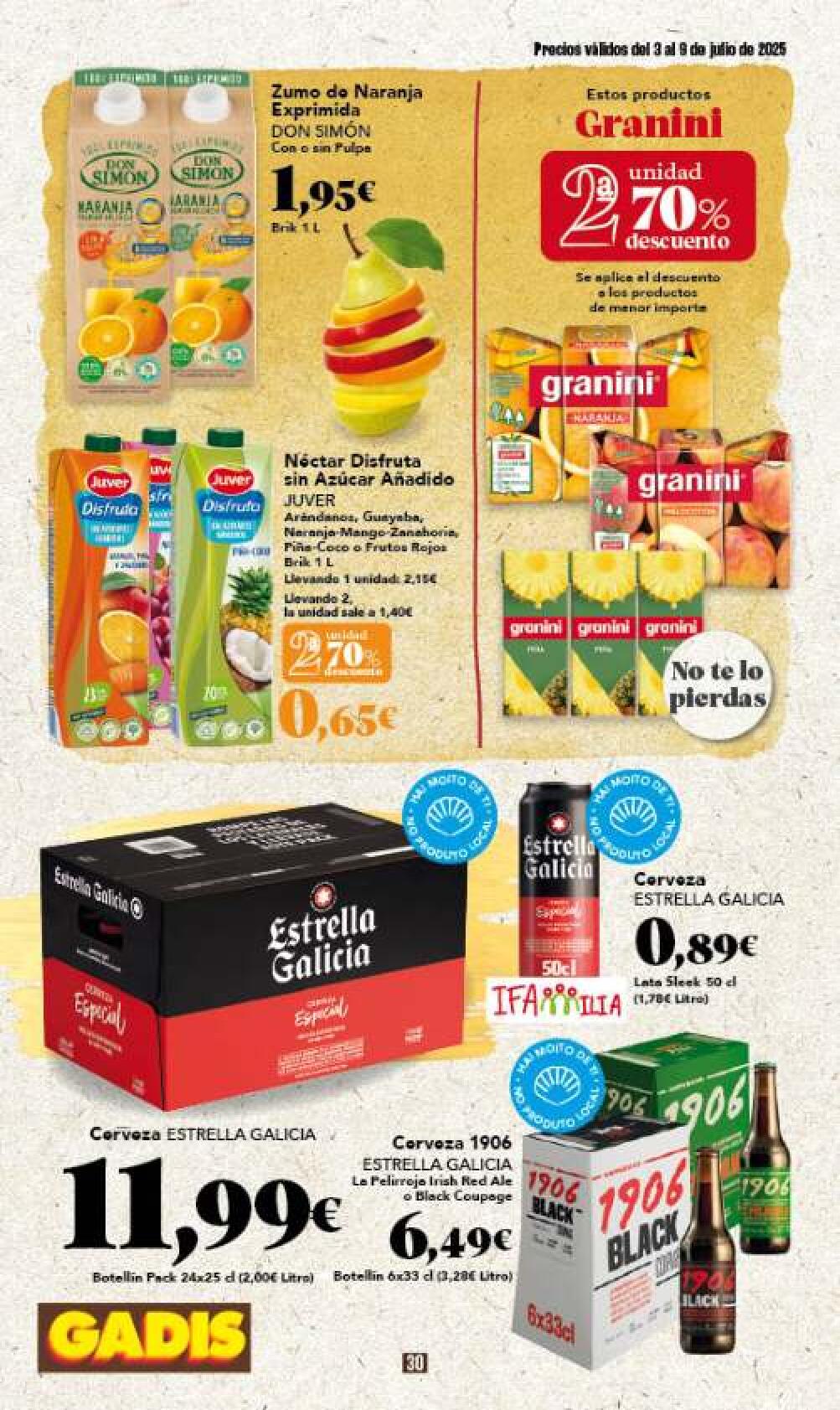 Ofertas semanales Gadis. Página 30